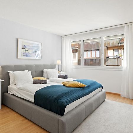 Bright, Central & Modern Apartment 卢塞恩 外观 照片